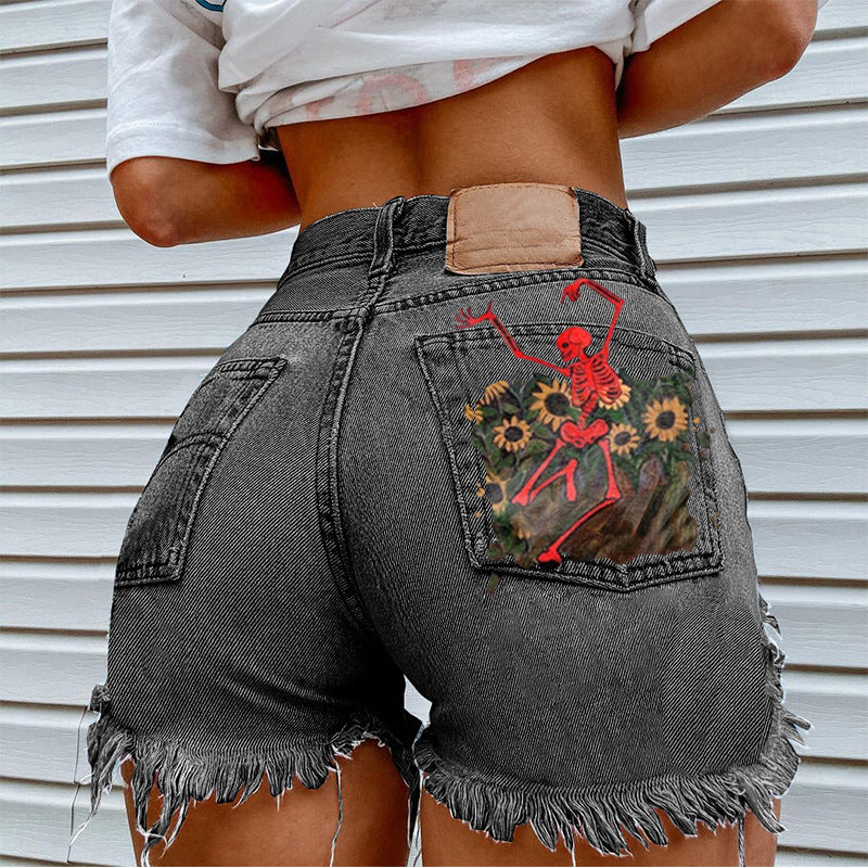 Spring Summer Denim Shorts