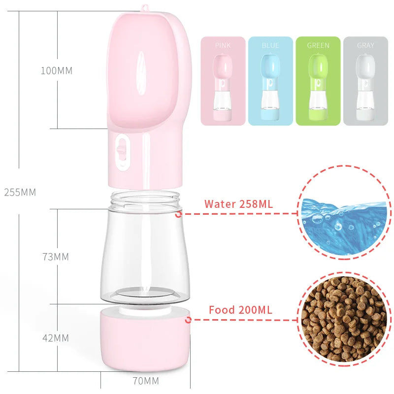 HydrateMate Portable Pet Bottle